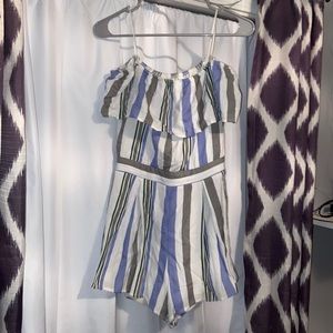 Striped Romper
